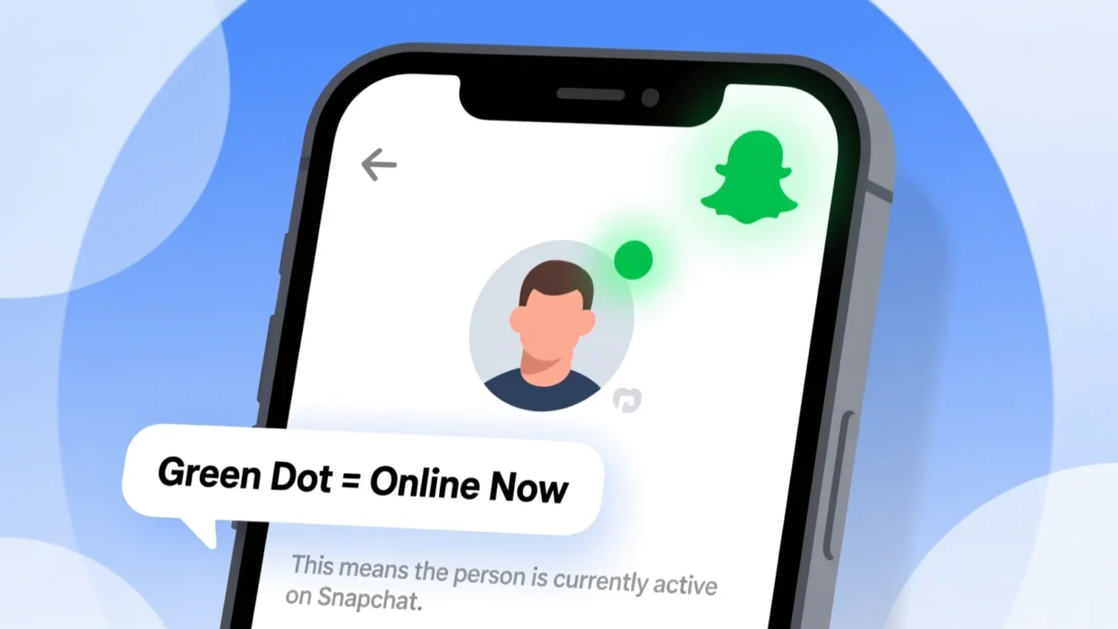 What Does The Green Dot Mean On Snapchat?