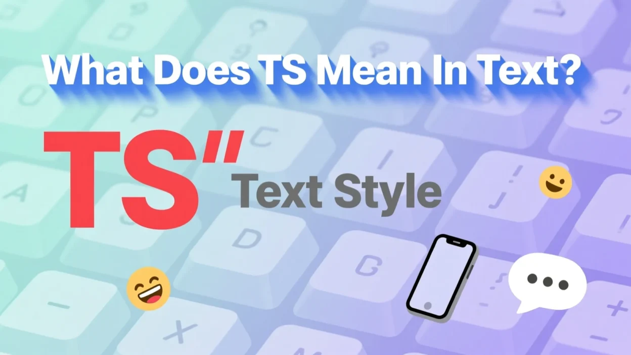 What Does TS Mean In Text?