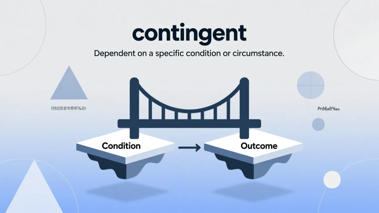 What Does Contingent Mean?