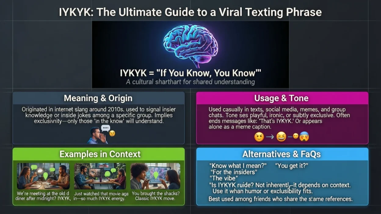 What Does IYKYK Mean